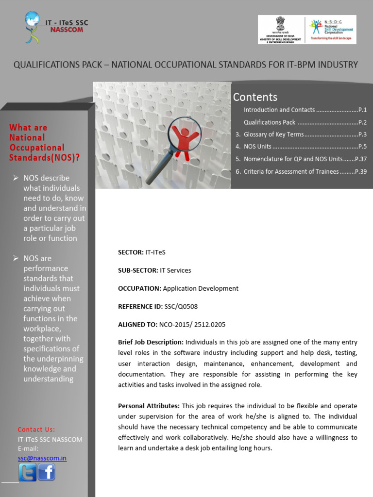 QP SSC Q0508 Junior Software Developer | PDF | Function (Mathematics ...