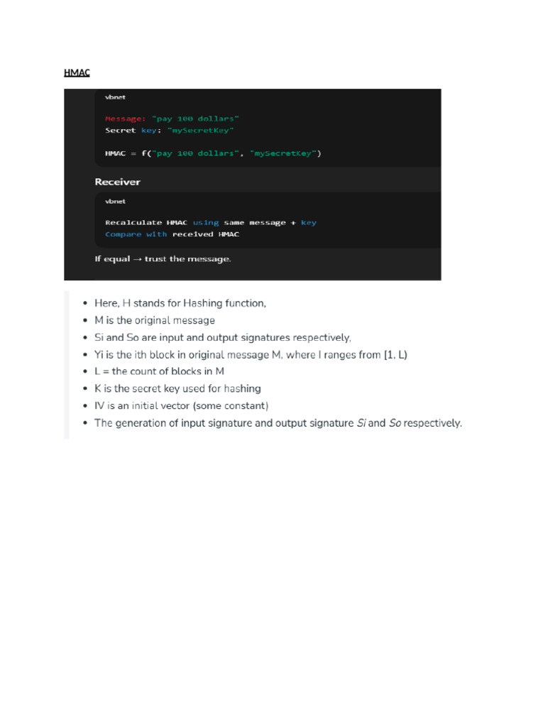 HMAC&CMAC | PDF | Public Key Cryptography | Public Key Certificate
