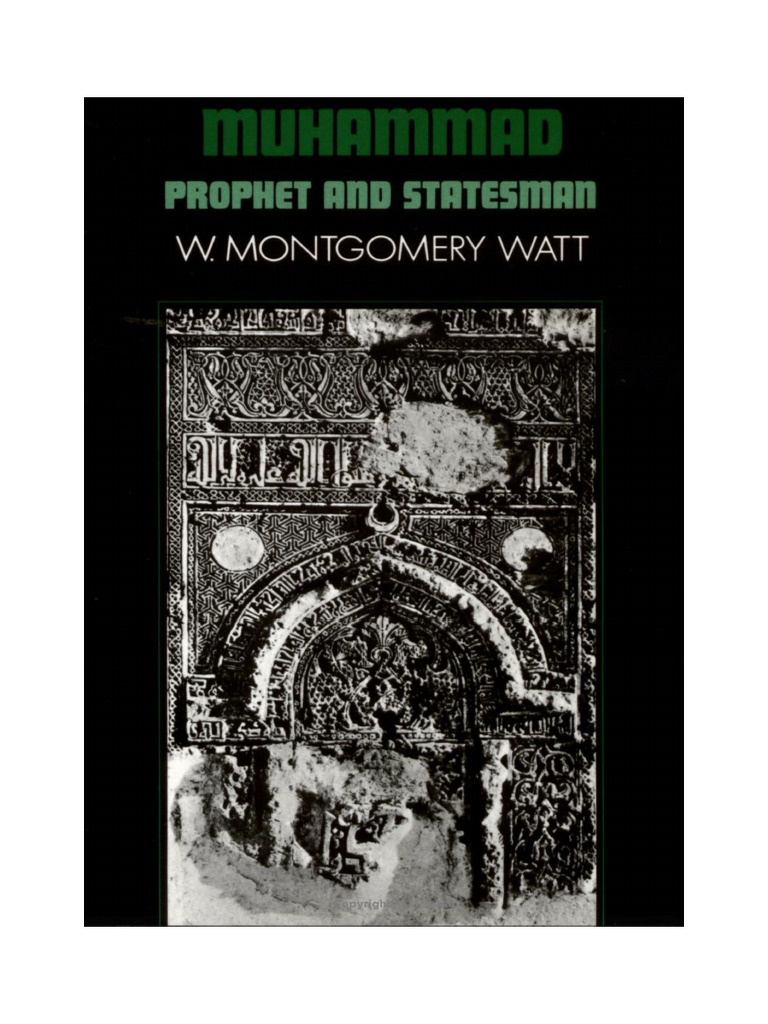 Montgomery Watt, William. - Muhammad_ Prophet and Statesman | PDF ...