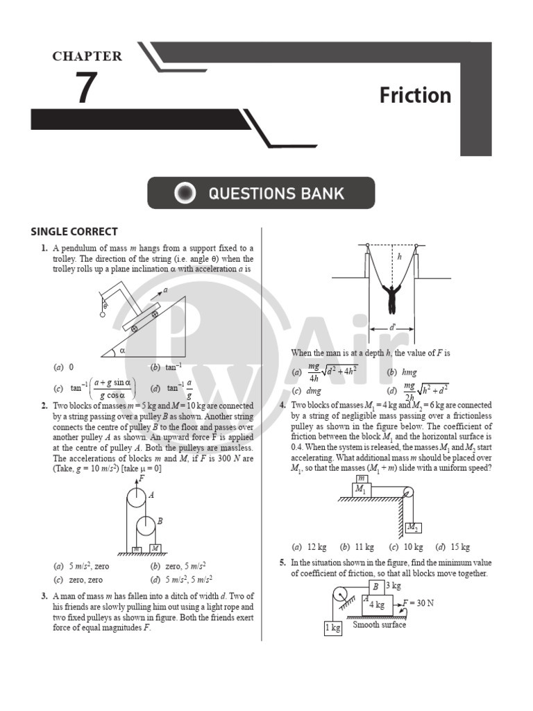 07 Friction Theory | PDF | Force | Friction