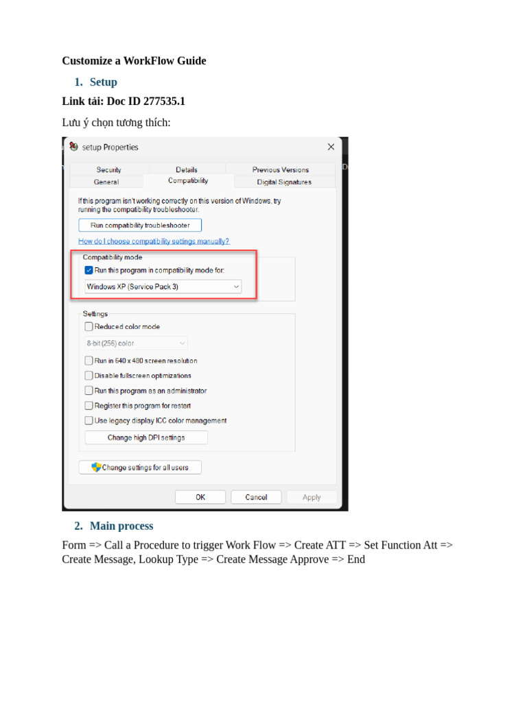 Customize an Oracle WorkFlow Guide | PDF