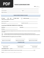 OCBC Account Closure Form Singapore | PDF | Banks | Debit Card