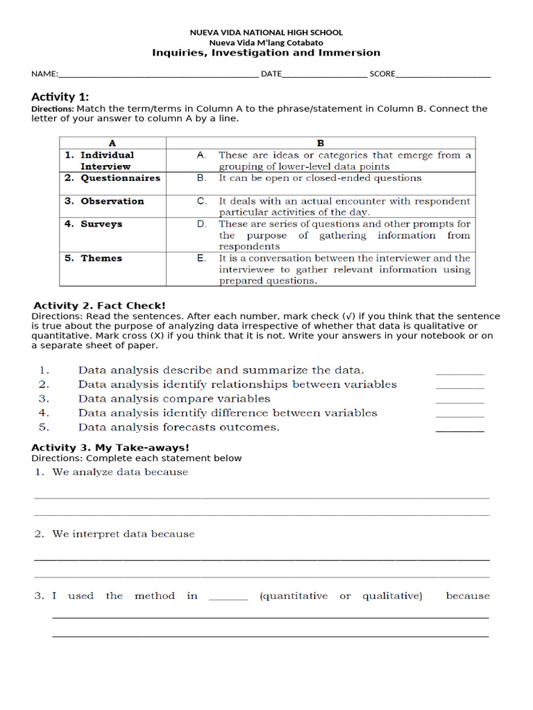 ADM-ACTIVITY-MODULE-5 | PDF | Data | Methodology