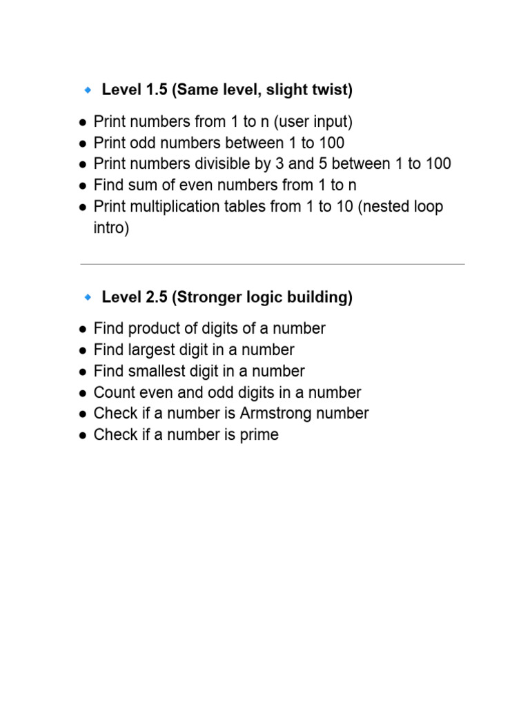 Assignment 2 Loops | PDF