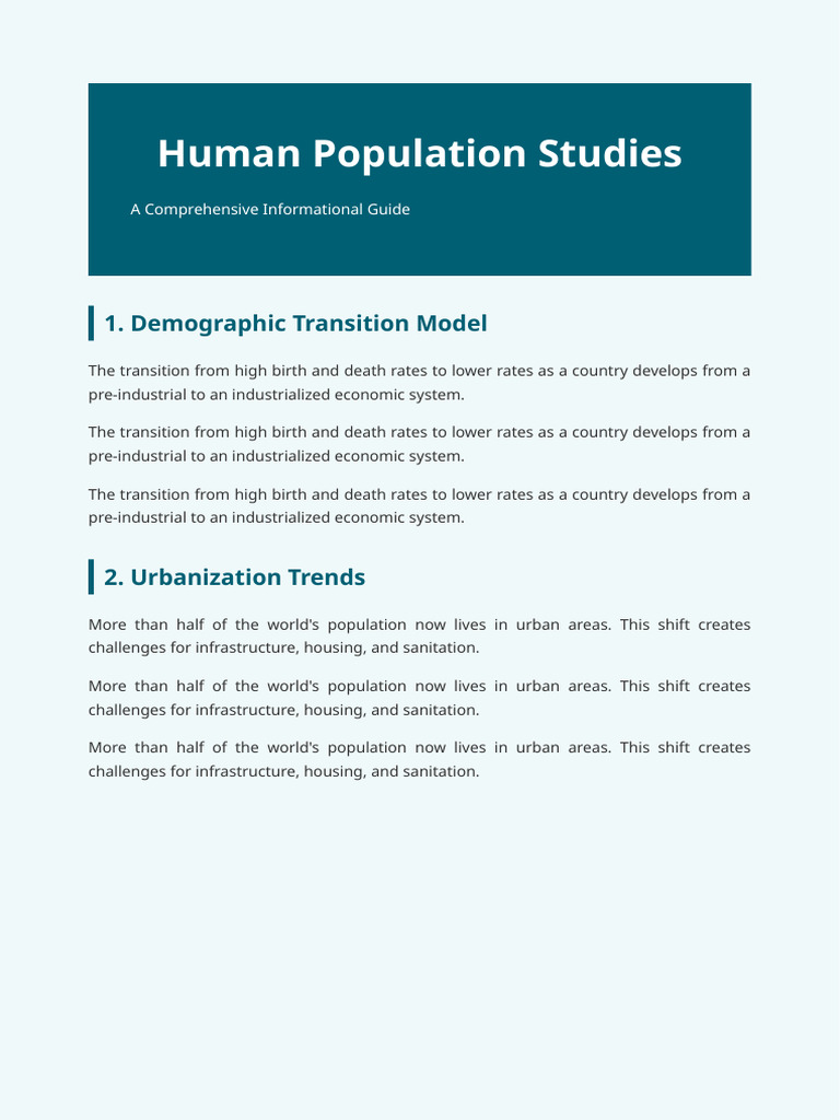 Population and Demographics 260502 162132 | PDF | World Population ...