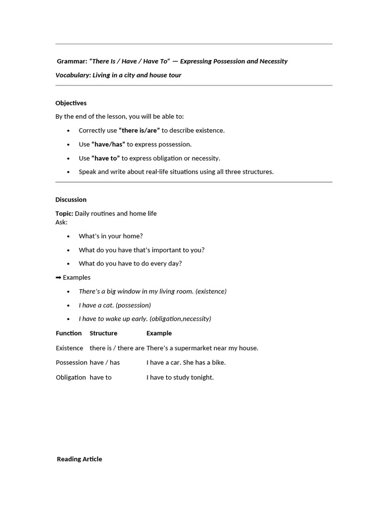Mr Carlos New Lesson | PDF
