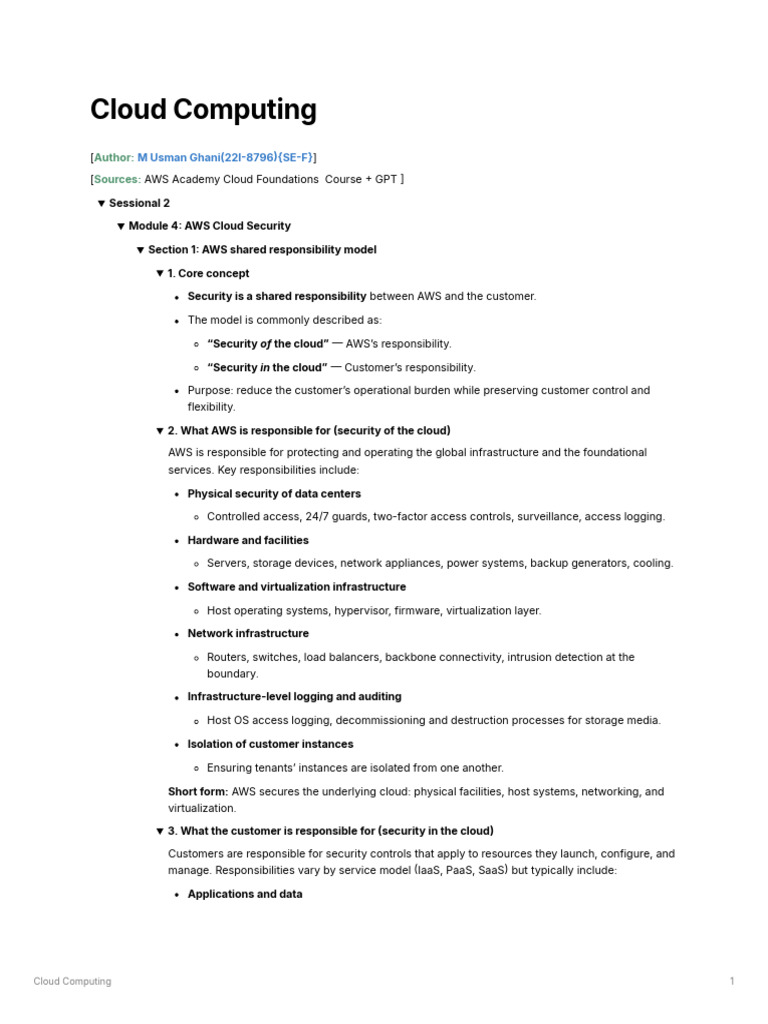 Cloud Computing Sessional 2 | PDF | Transport Layer Security | Amazon ...