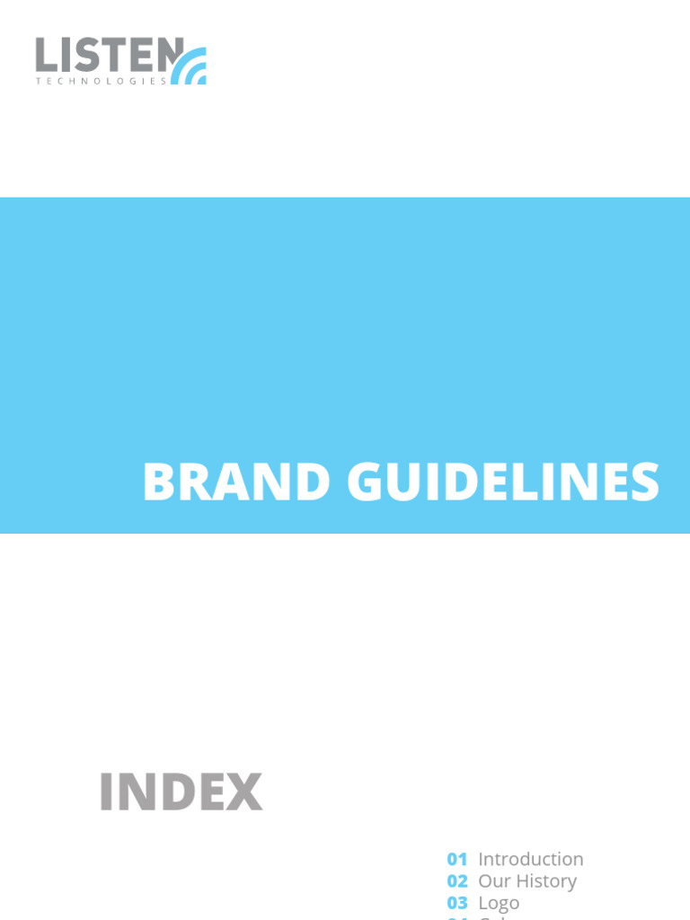 ListenTech Color Brand Guidelines External.compressed | PDF | Image ...