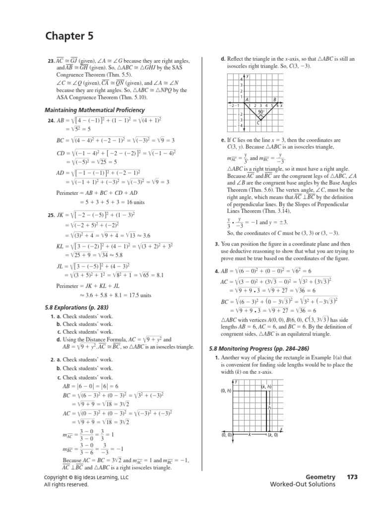 Exercises | PDF | Perpendicular | Triangle