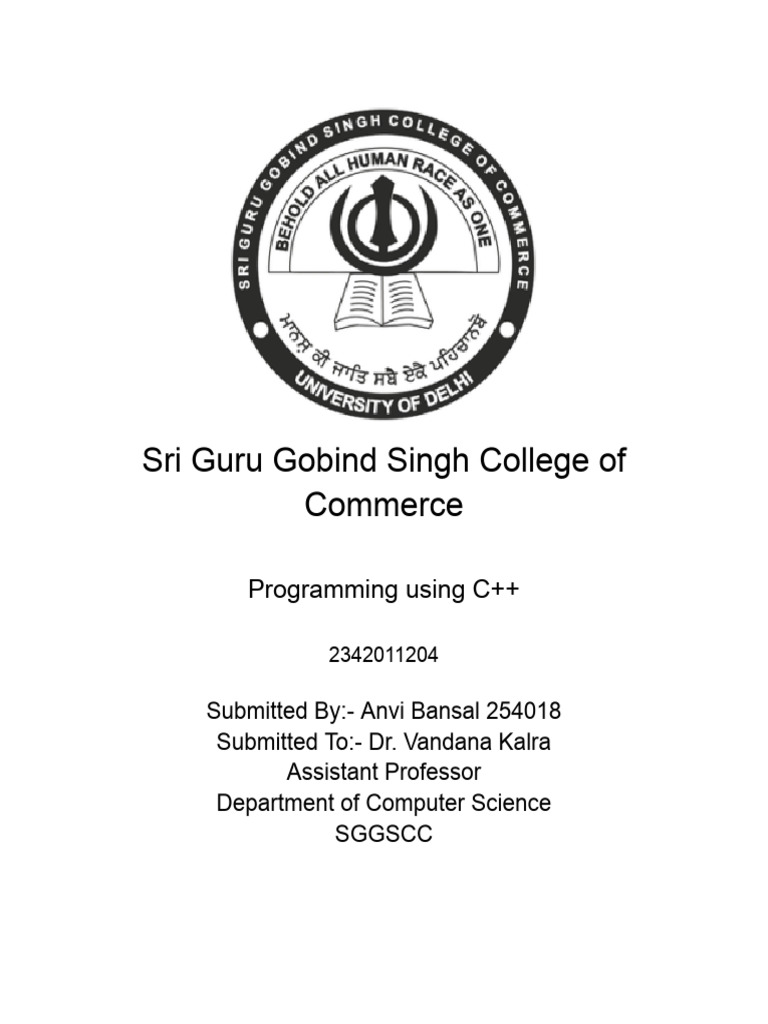 cpp codes bsc cs | PDF | String (Computer Science) | Matrix (Mathematics)