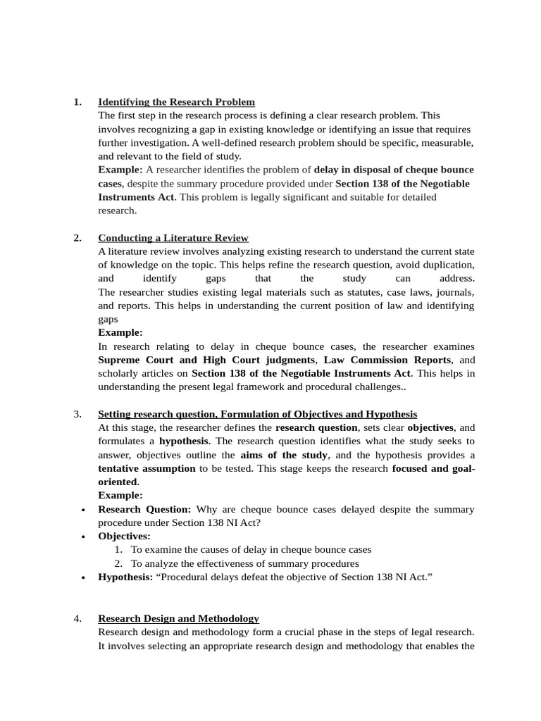 Stages of Research Process | PDF | Methodology | Science