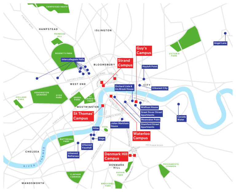 Kcl Overview Map Complete 2025 | PDF