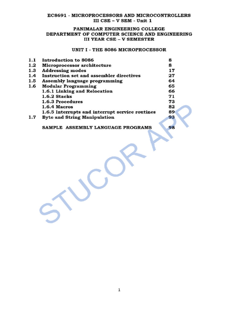 MP notes | PDF