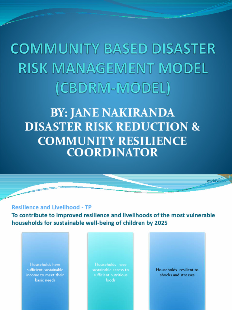 Revisión de Ppt on CBDRM Model | PDF
