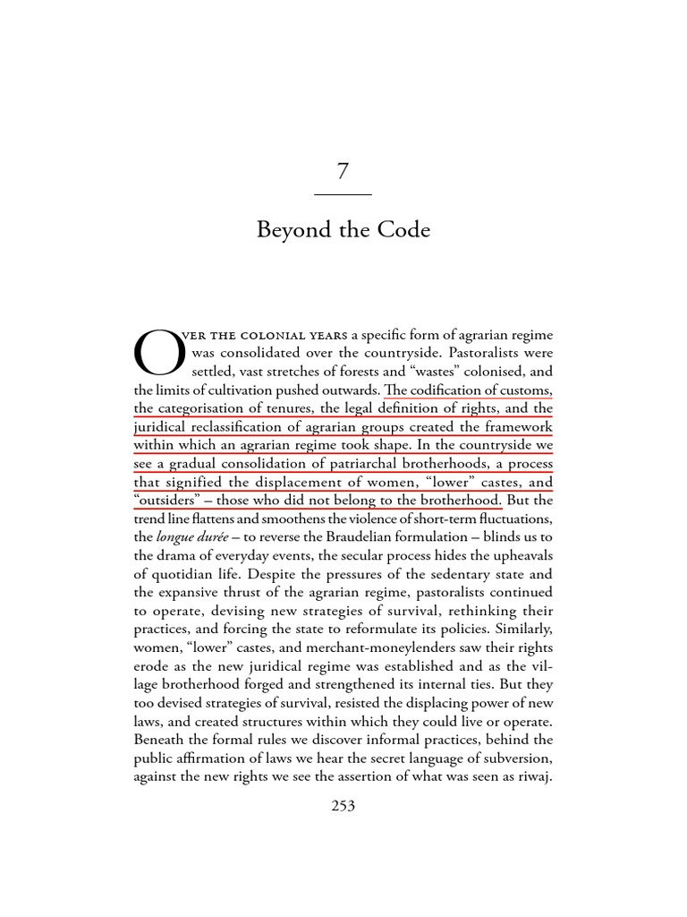 Beyond the Code | PDF | Kinship