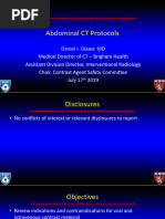 Abdominal CT Imaging Protocols Guide | PDF | Ct Scan | Abdomen