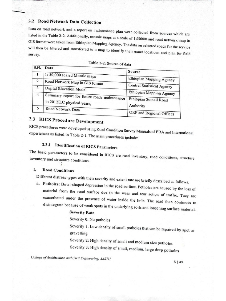 MMS Manual RCSI Severity | PDF
