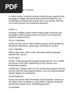 Roblox Local Scripts: Gun Setup Guide | PDF | Software Engineering ...