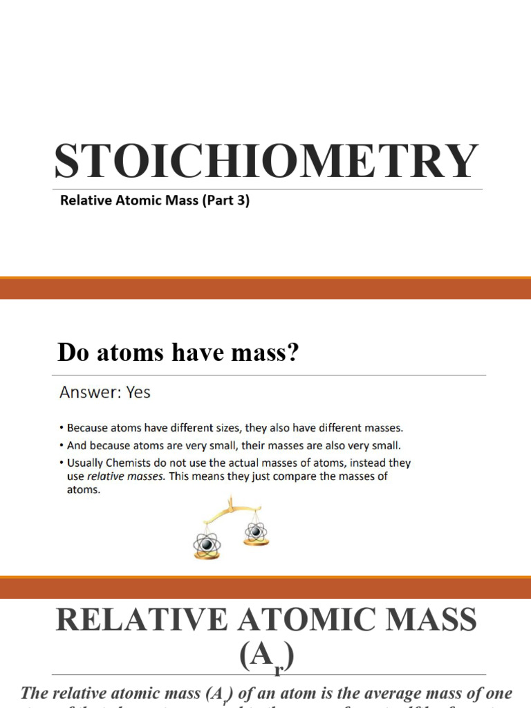 Stoichiometry (Part 3) | PDF