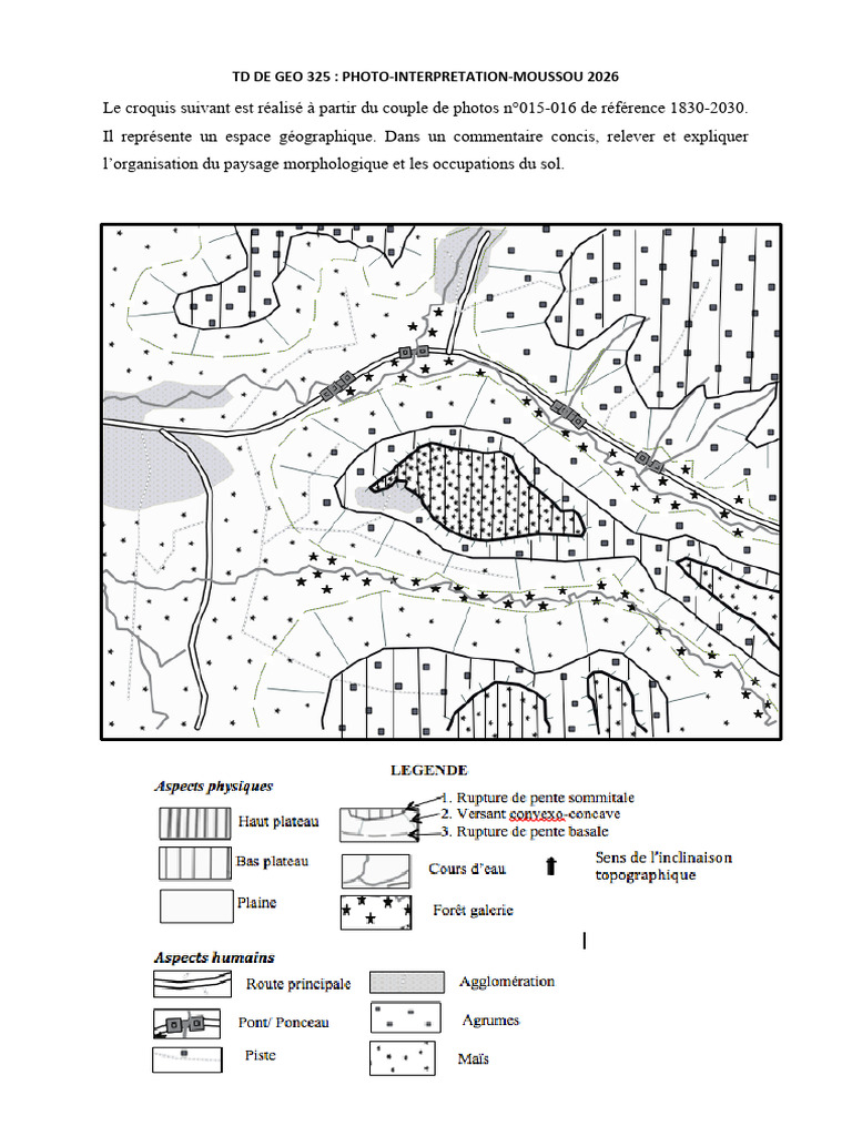 TD de GEO 325 - Photo-Interp-1 | PDF