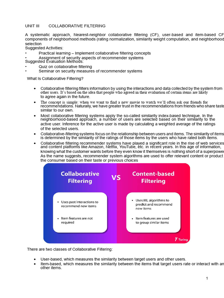 CCS360 RS UNIT 3 | PDF | Information Science | Computing