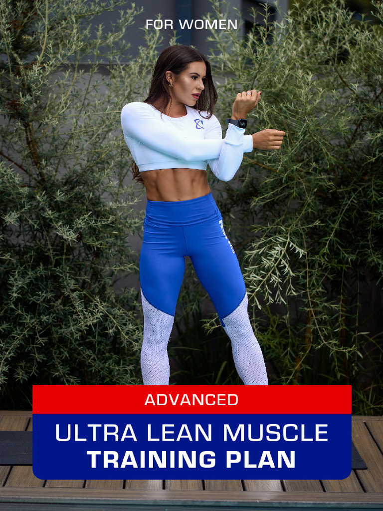 Ultra Lean Muscle Training Plan for Women - Advanced | PDF
