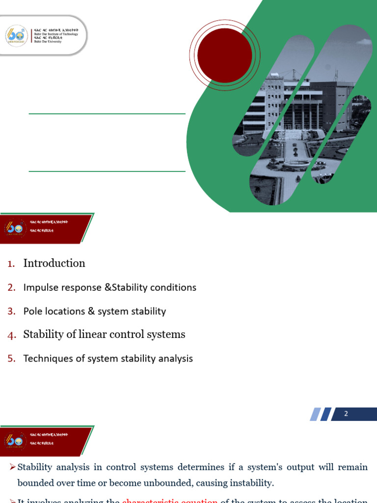 Control Chapter Five Stability_2026 | PDF | Stability Theory | Mathematics