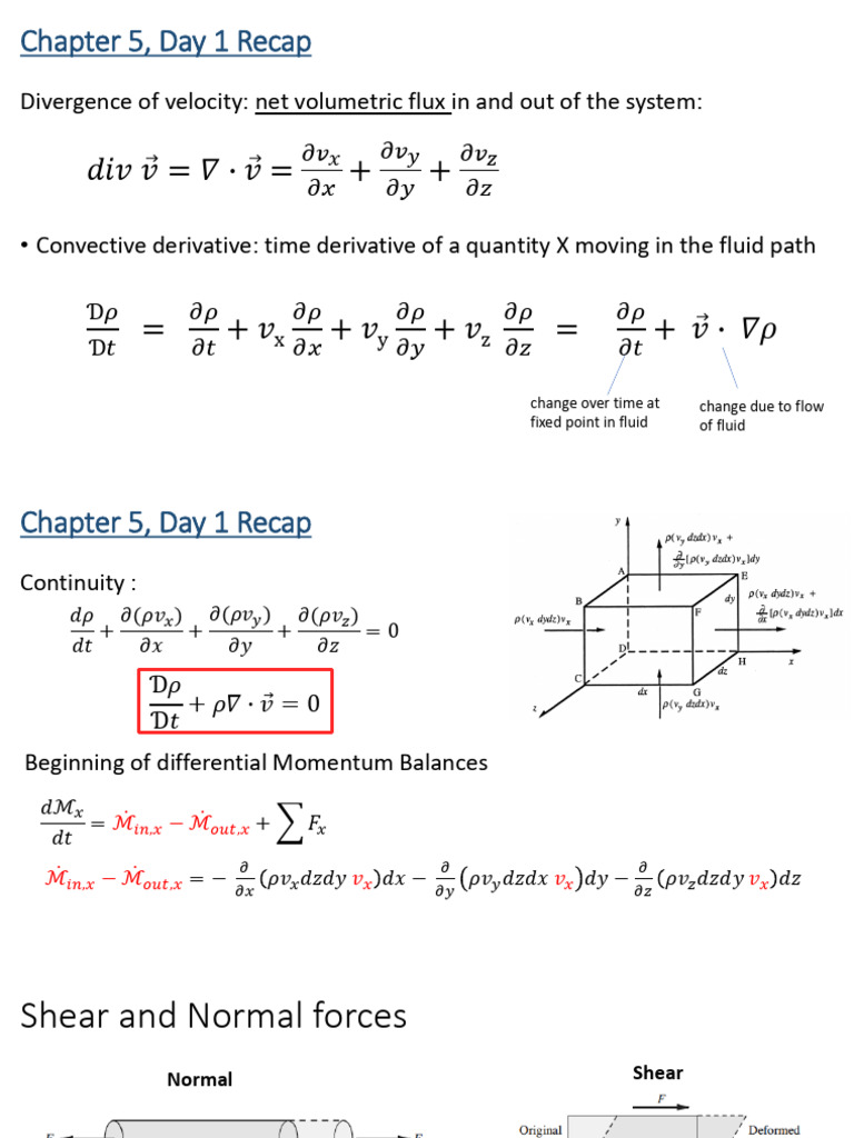 Fluid Mechanics Class 18-Spring26 | PDF | Fluid Dynamics | Shear Stress