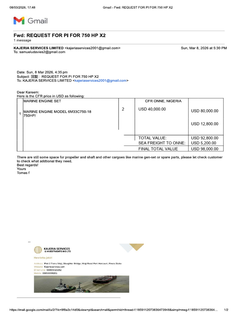 Request for Pi | PDF
