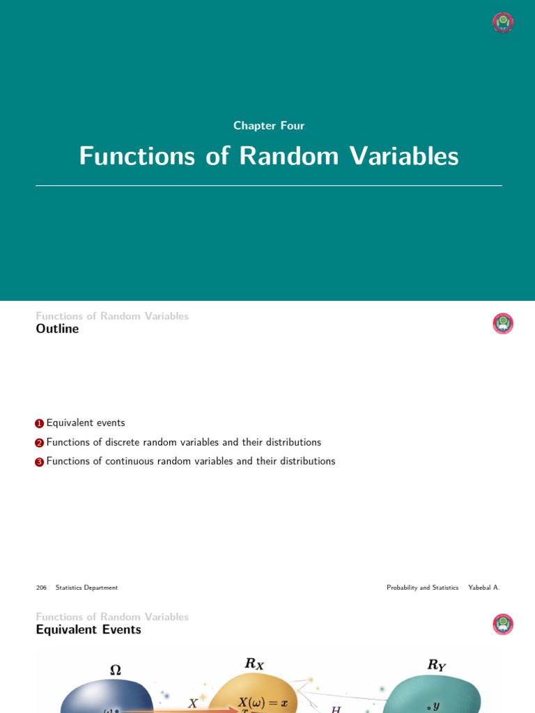 Unit 4 | PDF | Probability Distribution | Probability Density Function
