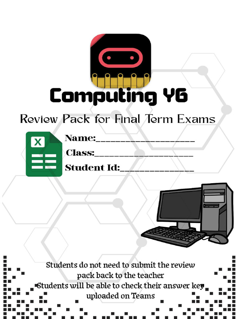 Answer Key Y6 Final Term Theory Review Pack | PDF | Multiple Choice ...