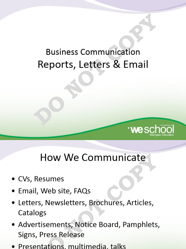 Business Communication | PDF