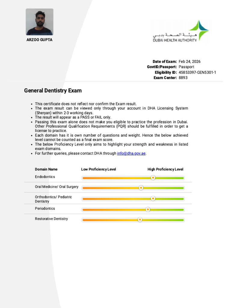 Prometric - Report View | PDF