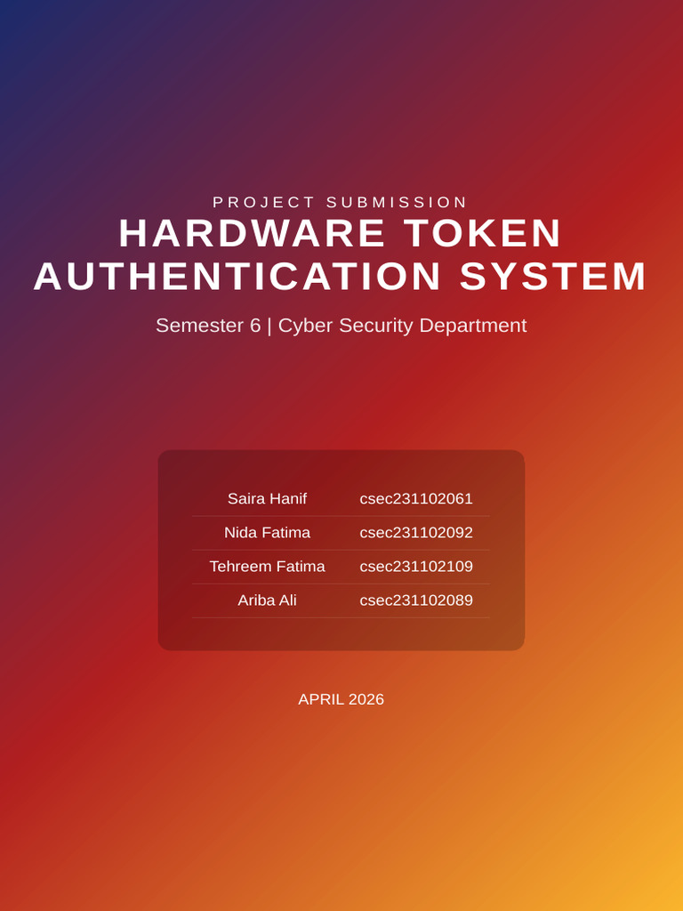 HTAS Project Report 6Pages | PDF | Computer Security | Security