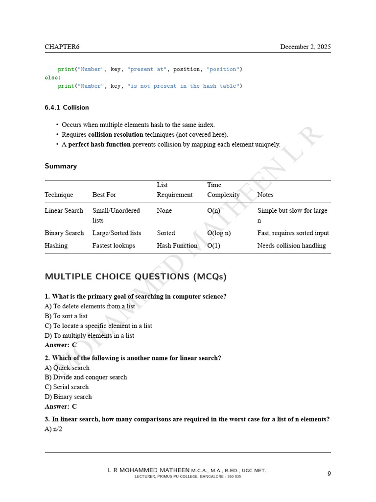Chapter6 Removed | PDF | Computing | Algorithms And Data Structures