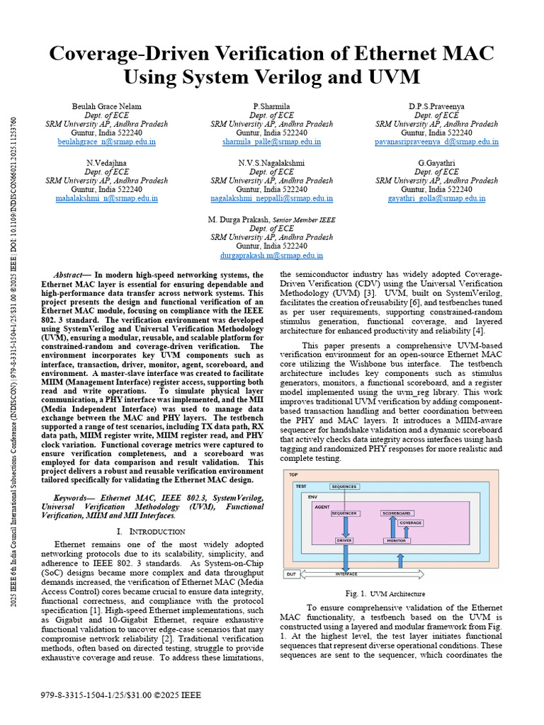 Coverage-Driven Verification of Ethernet MAC Using System Verilog and ...