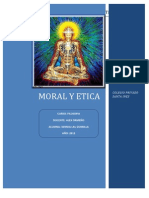 La Moral y La Etica en El Desarrollo Personal Del Ser Humano