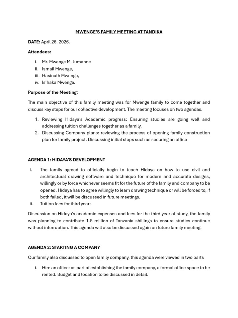 MWENGE | PDF