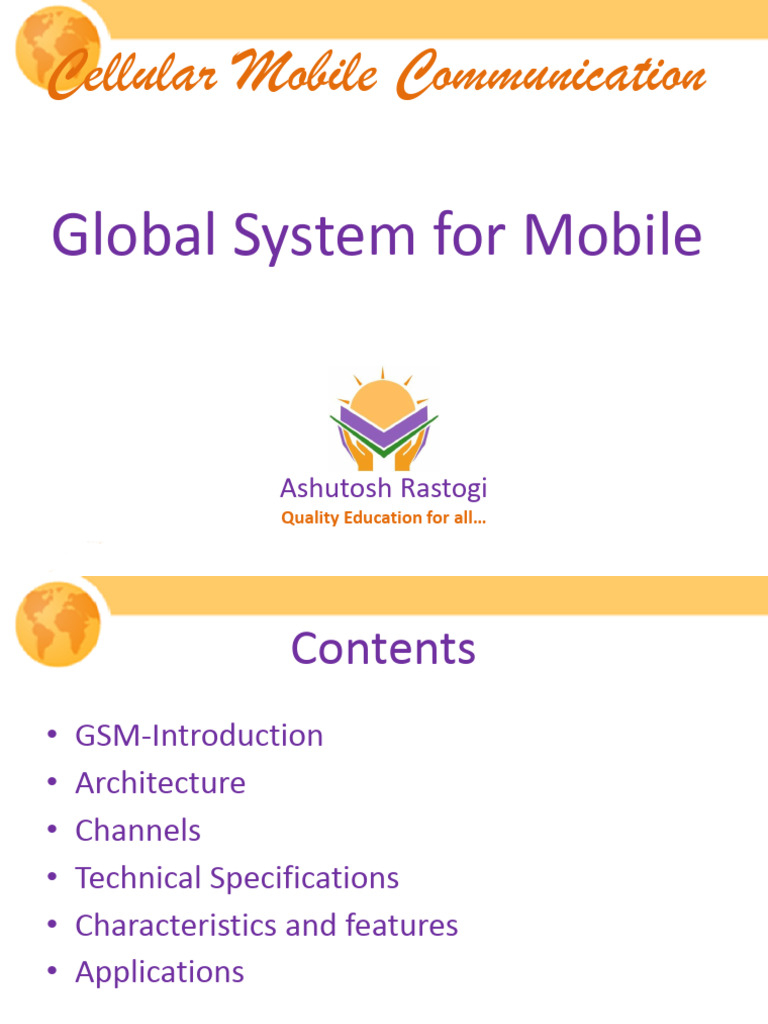 6-GSM and Its Applications | PDF