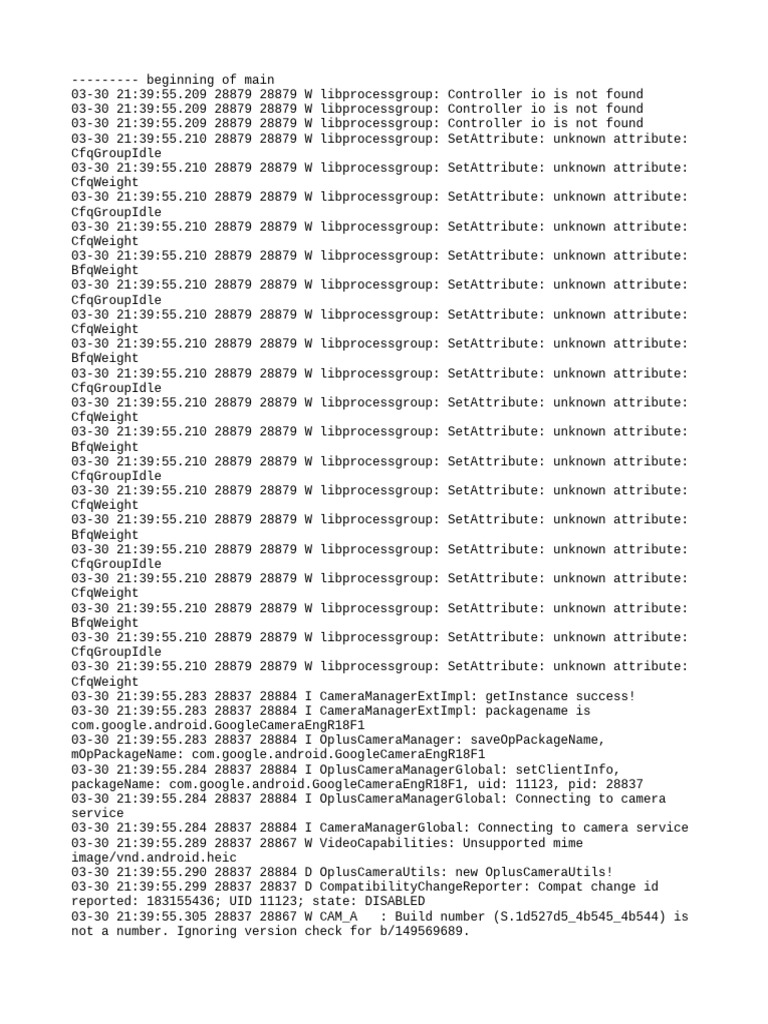 Log Cat 1774885195183 | PDF | Java (Programming Language) | Android ...