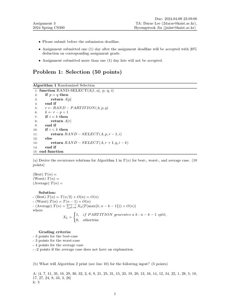 CS300 Assignment3 Solution | PDF | Theoretical Computer Science ...