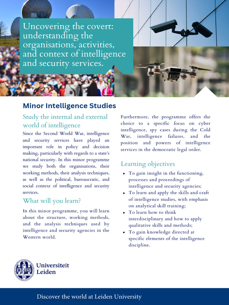 Minor Intelligence Studies | PDF | Analysis | Intelligence