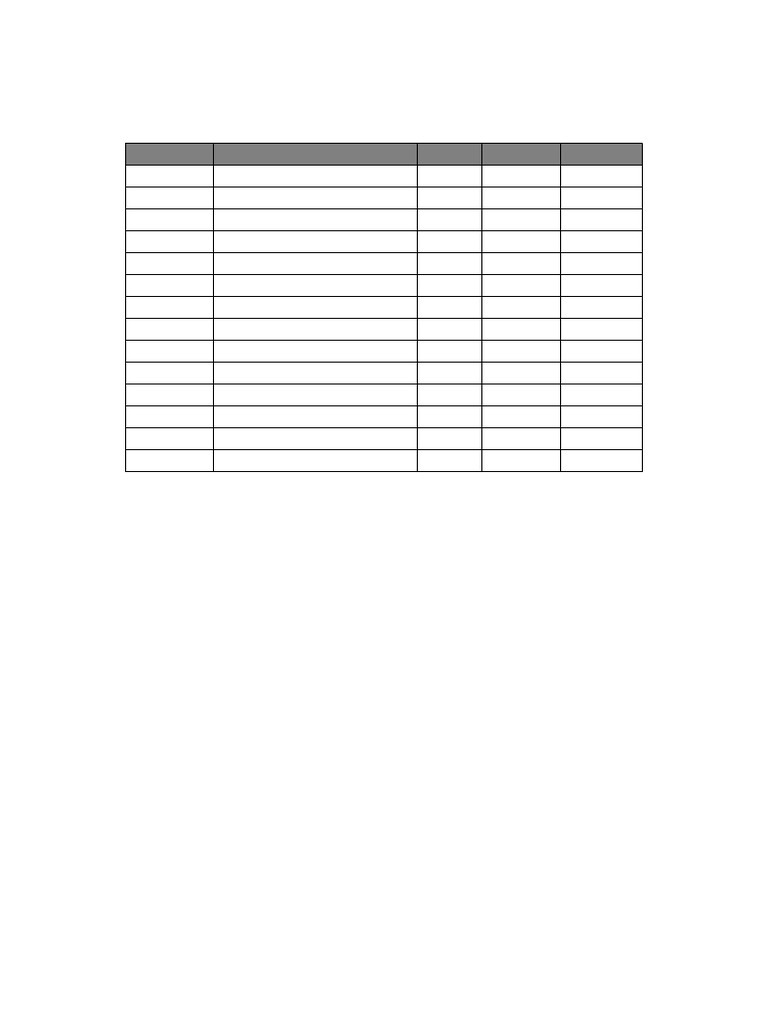 Clean Ledger Statement | PDF