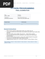 Python Practical Exam Model Paper | PDF | Python (Programming Language ...