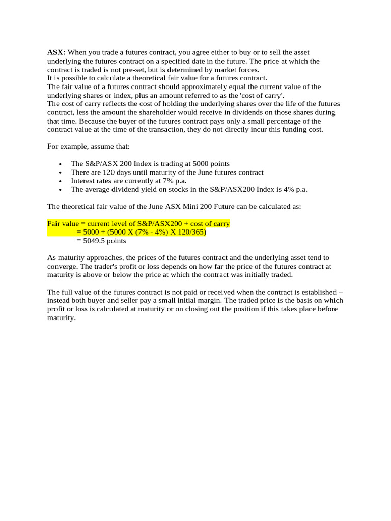 Asx | PDF