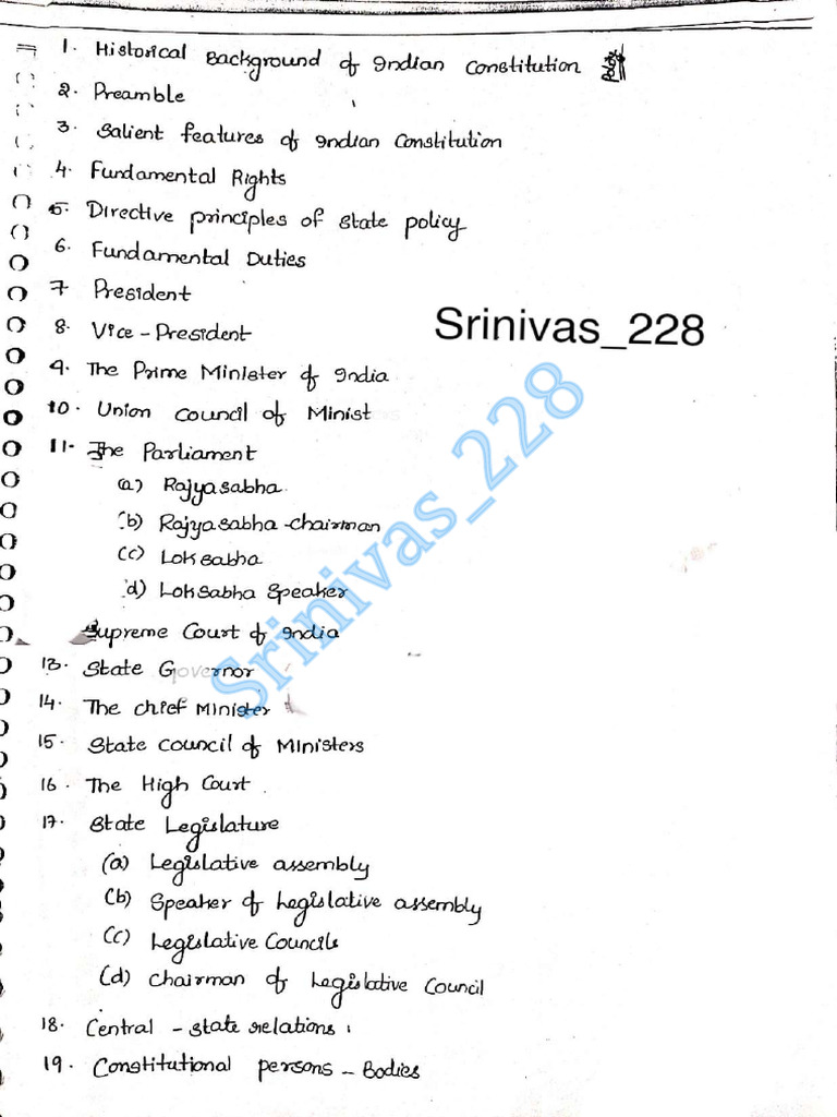 Polity Notes | PDF