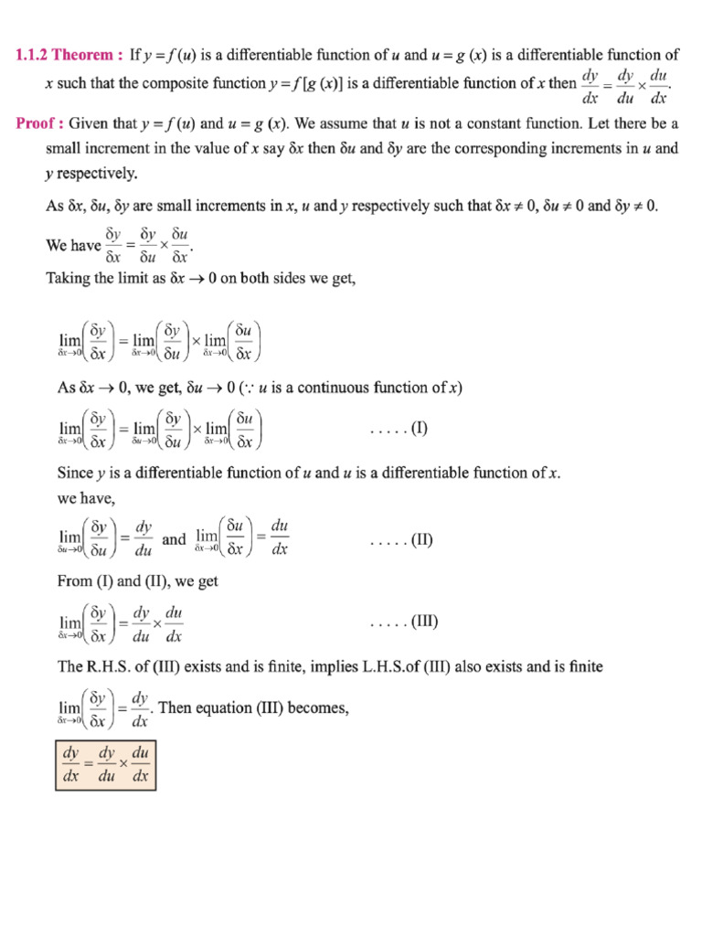 Hsc Calculus | PDF