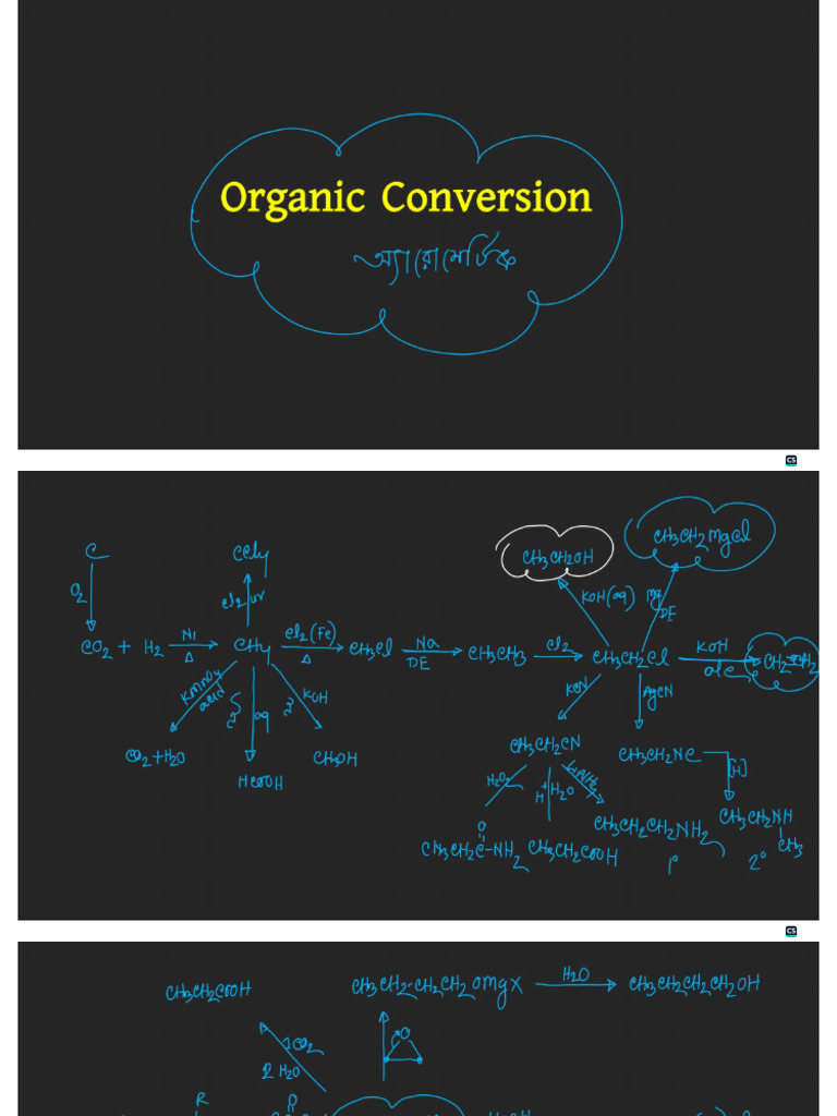 Organic Conversion Aliphatic | PDF