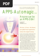 Anyone Can Be a APPS-DBA