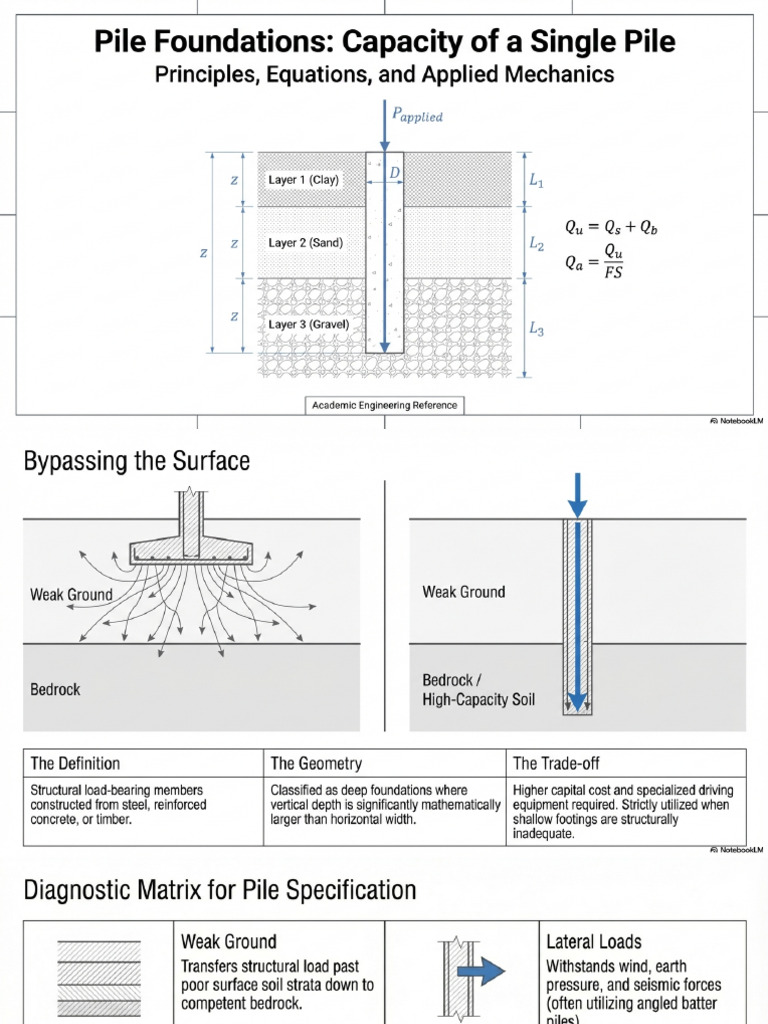 Single Pile Capacity | PDF